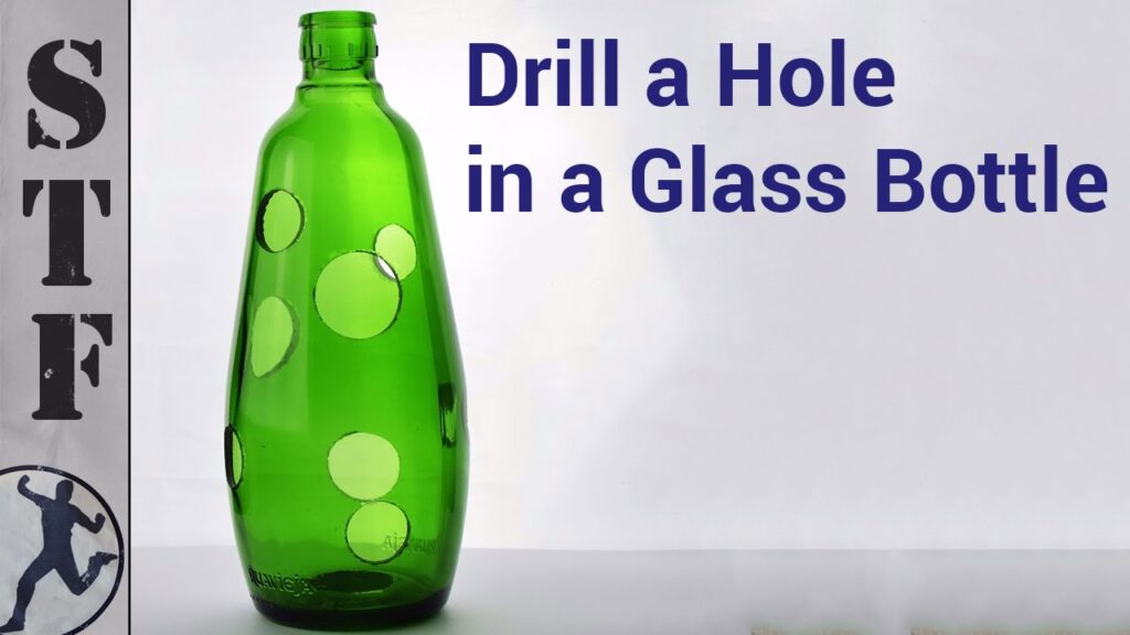 How to Drill a Hole in Glass Bottle Without Diamond Bit DwellHack