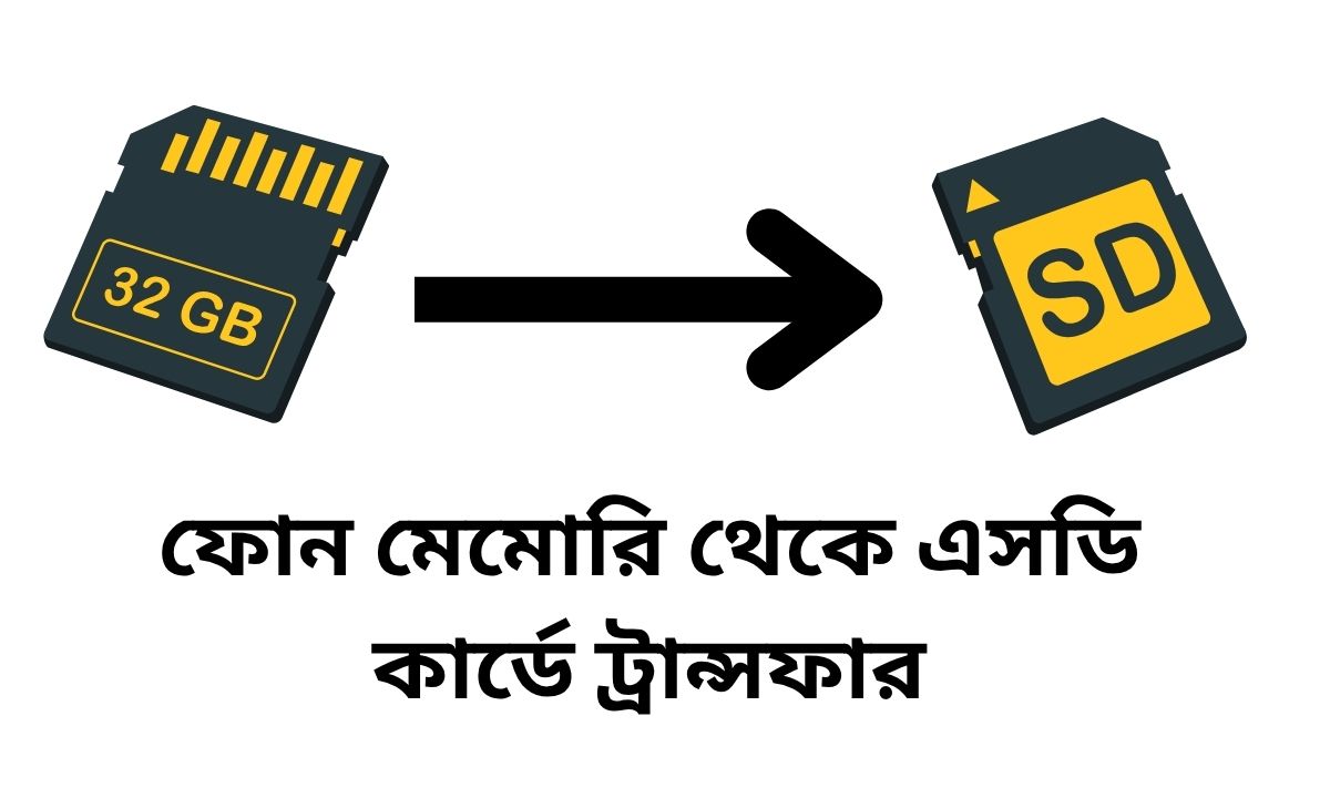 ফোন মেমোরি থেকে এসডি কার্ডে ট্রান্সফার। Memory Card to SD Card Transfer ...